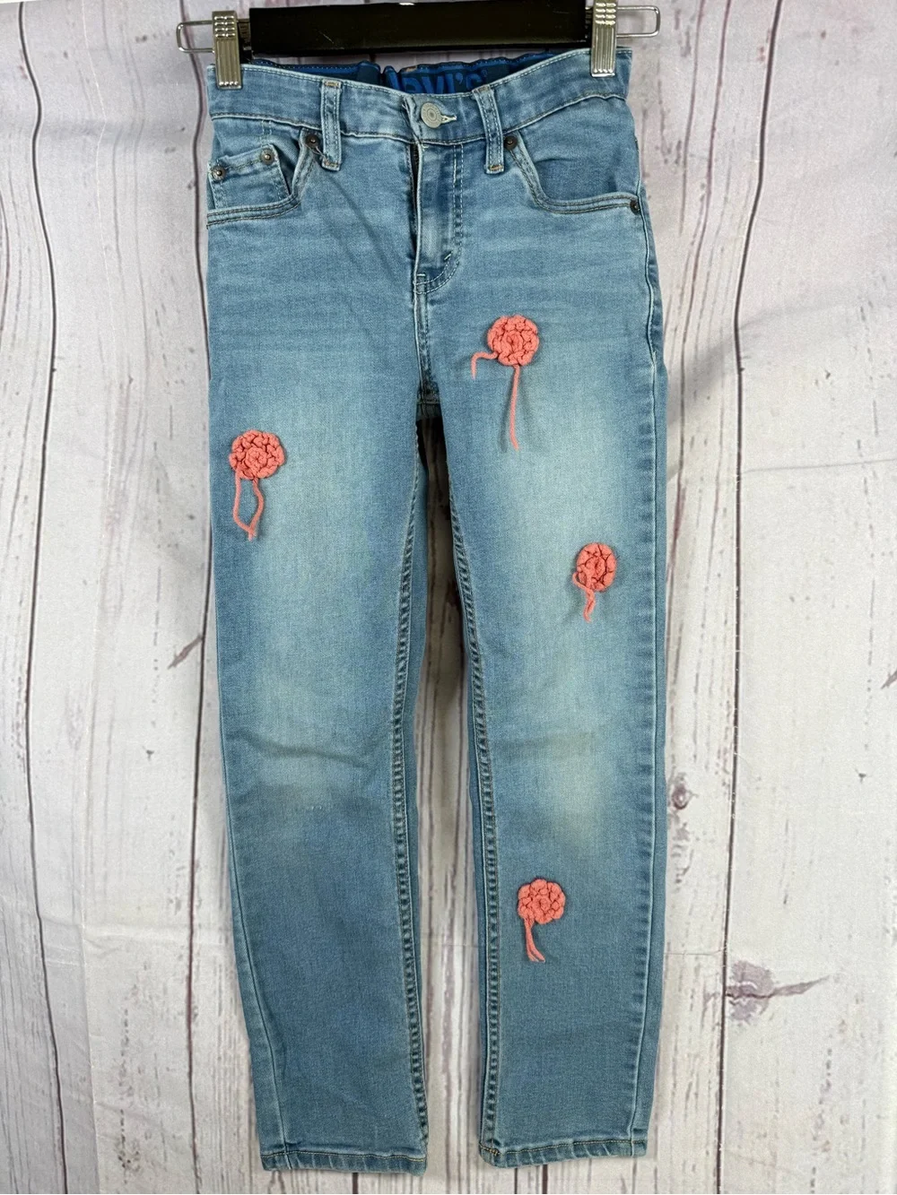 Girls Jeans Bundle 3 Levi’s , cat & jack size 10-12